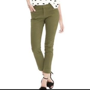 Banana Republic Olive Green Sloan Pants